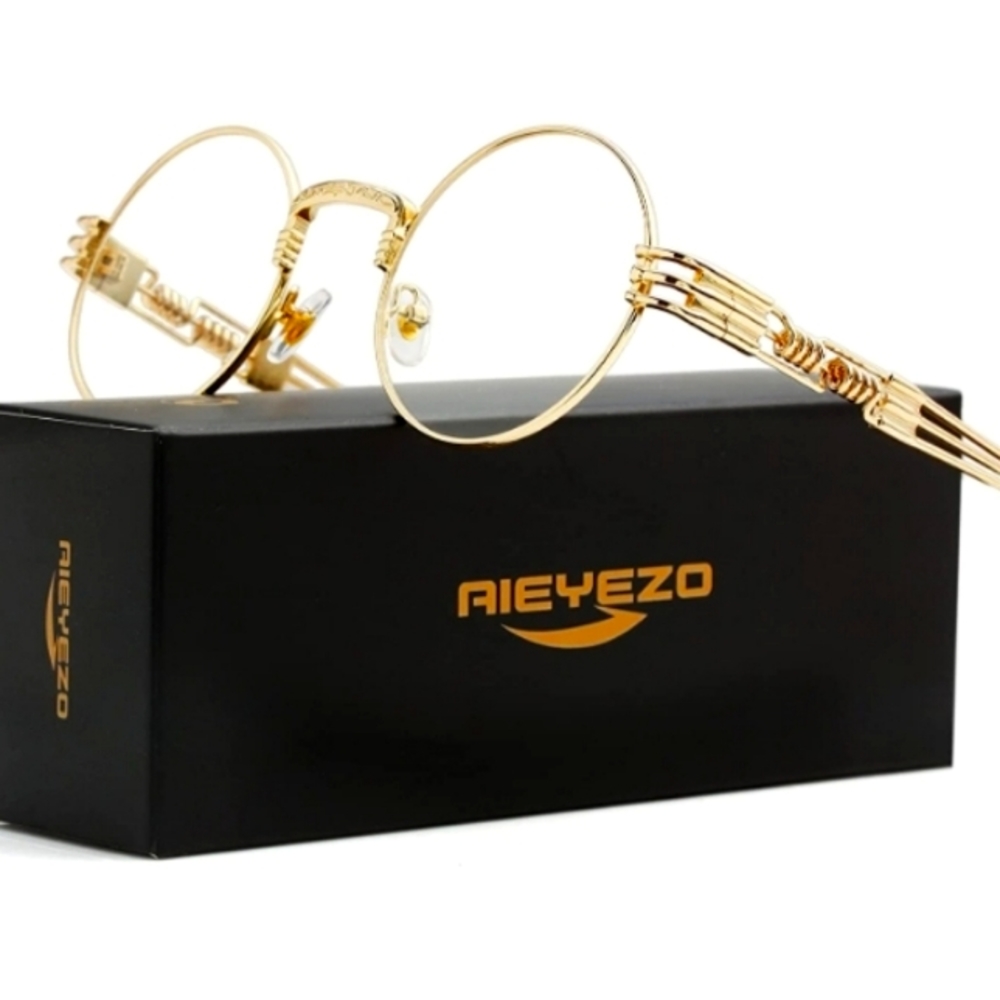 Round Steampunk John Lennon Glasses